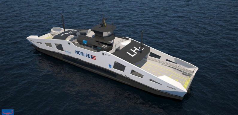 Norway’s first hydrogen-powered car ferries take shape