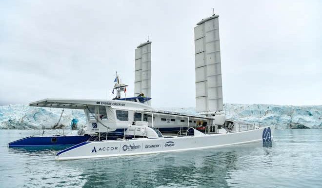 World’s first hydrogen-powered ship docks in London as part of the zero-emissions global tour