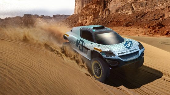 Extreme H is an upcoming off-road racing series with hydrogen cars