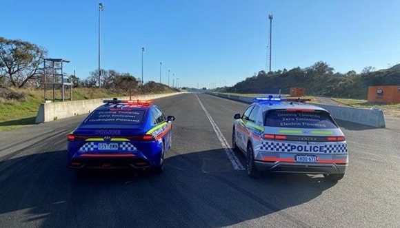Australian Police trialling a Toyota hydrogen-powered vehicle