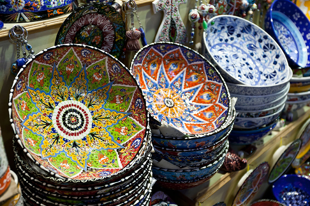 Tiles in Grand Bazaar